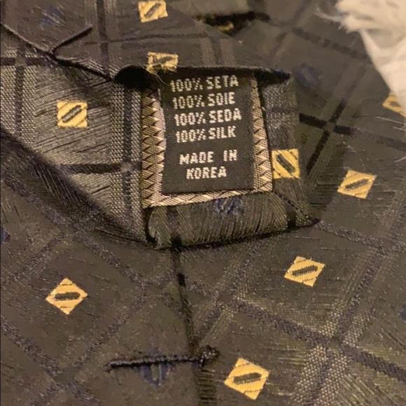 DI MOGGIO VINTAGE SILK TIE - Picture 2 of 4